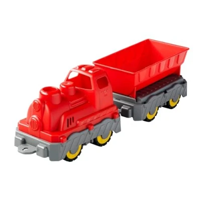Afbeelding van BIG Power Worker Mini pociąg z wagonem