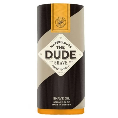 Afbeelding van Waterclouds The Dude Shave Oil Olie 50 ml