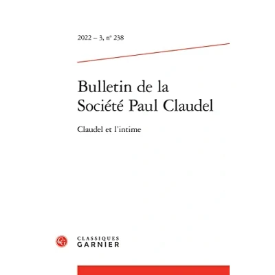 Afbeelding van Bulletin de la Societe Paul Claudel