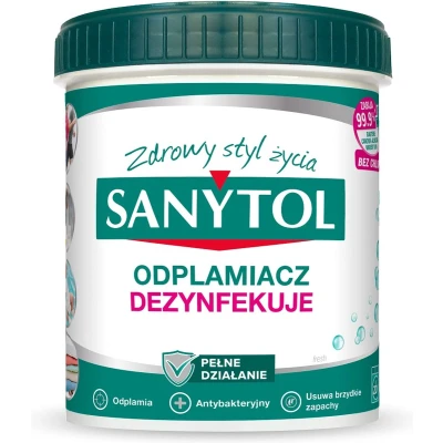 Afbeelding van Sanytol Desinfecterend vlekkenverwijderingspoeder voor witte en gekleurde stoffen 450g