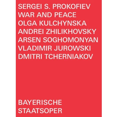 Afbeelding van Andrei Zhilikhovsky, Arsen Soghomonyan, Bayerischer Staatsopernchor, Bayerisches Staatsorchester, Mischa Schelomianski, Olga Guryakova, Kulchynska, Violeta Urmana, Vladimir Jurowski Prokofiev: War And Peace (DVD)