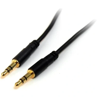 Afbeelding van tarTech.com 30 cm 3,5 mm audiokabel dunne vergulde connectoren Mannelijk/mannelijk AUX kabel