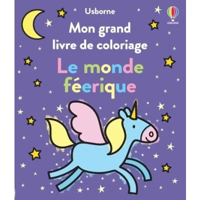 Image de Mon grand livre de coloriage Le monde féérique