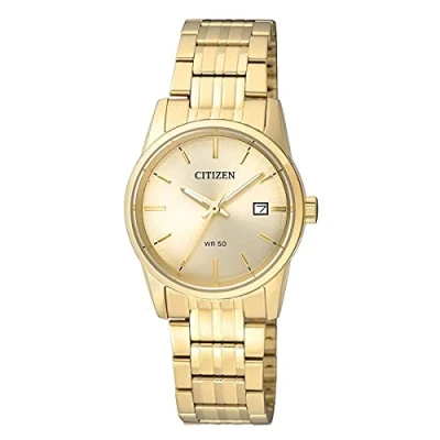 Afbeelding van Citizen EU6002 51P Horloge Staal Goudkleurig Ø 27 mm