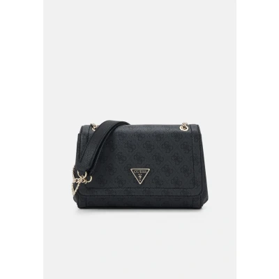 Afbeelding van Guess Noelle Girlfriend Satchel Handtas, Dames, Maat: One Size, Coal
