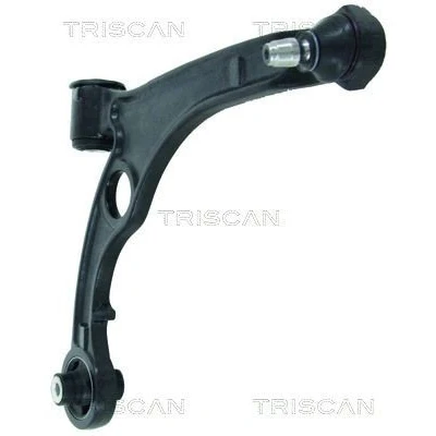 Afbeelding van TRISCAN 8500 15565 Draagarm Met draag/ stuur gewricht, rubberlager Driehoeksdraagarm Gietijzer FIAT: Stilo Hatchback
