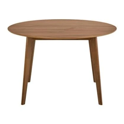 Afbeelding van by fonQ Walden Eettafel Ø 105 cm Walnoot