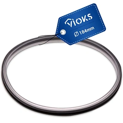 Afbeelding van VIOKS Vervangende afdichting voor Vorwerk Thermomix TM31 keukenmachine, diameter 170/184 mm