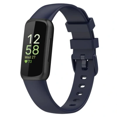 Afbeelding van Fitbit Inspire 3 Sportbandje met gesp Maat: Small Donkerblauw