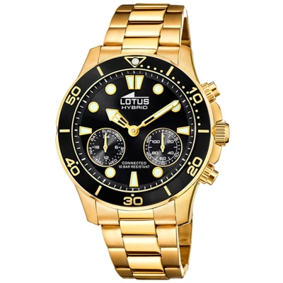 Afbeelding van Lotus hybrid 18802/2 Mannen Quartz horloge