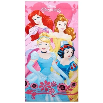 Afbeelding van Disney Princess Strandlaken 70 x 140 cm Roze