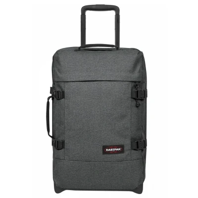 Afbeelding van Eastpak Tranverz S black denim Handbagage koffer Trolley