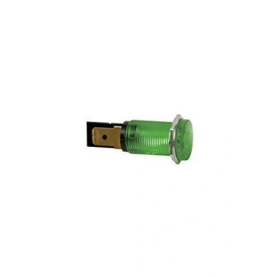 Afbeelding van Ronde Signaallamp 14mm 220V Groen