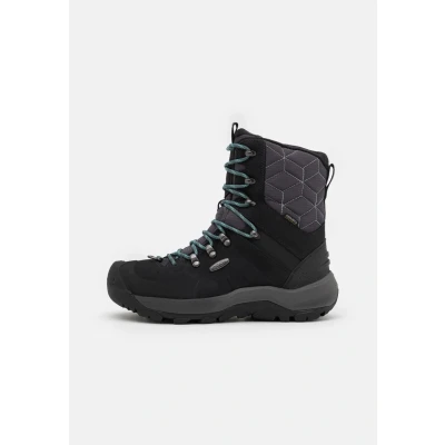 Afbeelding van Keen Revel 4 High Polar waterdichte sneeuwlaarzen voor dames, Black North Atlantic, 36 EU