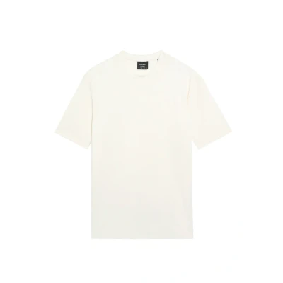 Afbeelding van Lyle &amp; Scott T shirt Maat S Mannen X157 Chalk