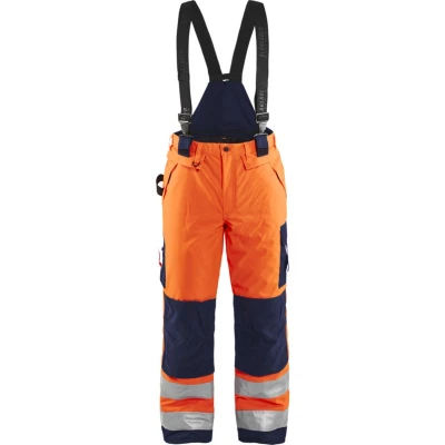 Afbeelding van Blaklader Winterwerkbroek High Vis 1885 1977 Oranje/Marineblauw C52