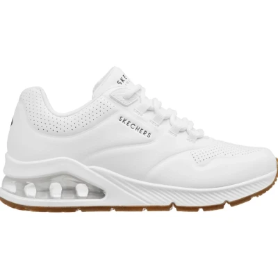 Afbeelding van Skechers Sport UNO 2 Sneakers laag, Dames, Maat: 42, White Hoogwaardig imitatieleer