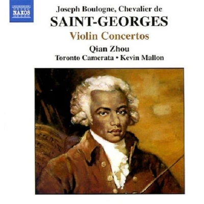 Afbeelding van Qian Zhou, Toronto Camerata, Kevin Mallon Saint Georges: Violin Concertos (CD)