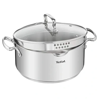 Afbeelding van Tefal DUETTO+ G7194455 saucepan rond roestvrij staal