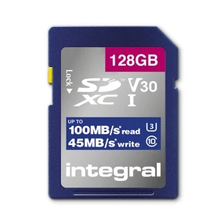 Afbeelding van Geheugenkaart Integral SDHC XC 128GB