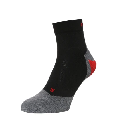 Afbeelding van Falke RU5 RACE Short Running Functional Extralightcushioned Sportsokken black/grey, Heren, Maat: 39/41, Black/grey