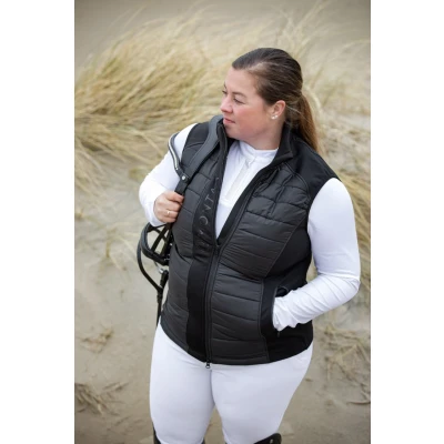 Image de Montar Bodychauffant Emma Quilt Noir XXL
