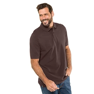 Image de JP 1880 Polo piquee pour homme, marron, L
