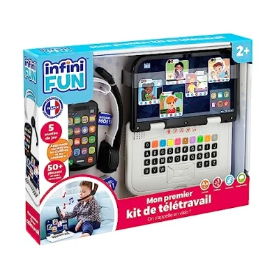 Image de Jeu d&#039;imitation Infinifun Mon Kit télétravail