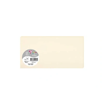 Image de Pack de 25 cartes Pollen 106 x 213 mm Ivoire