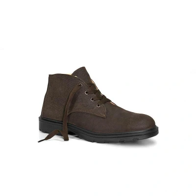 Afbeelding van ELTEN Nikolas XW Brown Mid ESD S3 schoenen, Meerkleurig