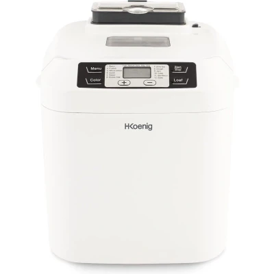Afbeelding van H. Koenig BAKE340 Broodbakmachine ingrediënten dispenser 12 programma&#039;s