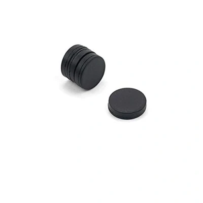 Afbeelding van first4magnets Magnet Expert® F153R 4 Neodymium magneten N42 met rubberen coating, 15 mm diameter x 3 dik, 1,8 kg, stuks
