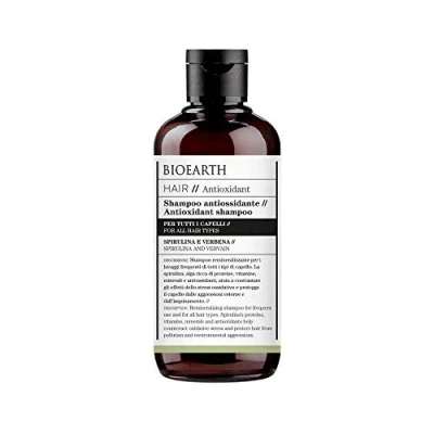 Afbeelding van Bioearth Hair 2.0 Antioxidant Shampoo Spirulina en Verbena 250 ml