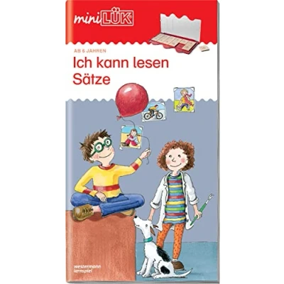 Afbeelding van miniLÜK. Sätze: Ich kann lesen