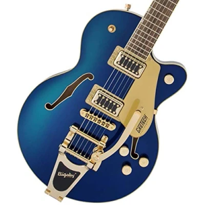 Afbeelding van Gretsch G5655TG Electromatic Center Block Jr. Bigsby (Azure Metallic) Semi akoestische gitaar