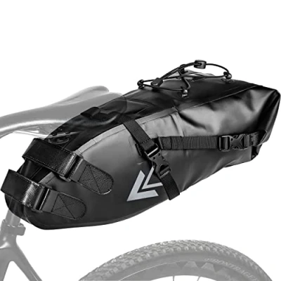 Afbeelding van Jeebel BackLoader Fietstas, zadeltas, waterdicht, 10 liter, bevestigen aan zadelpen, voor racefiets/mountainbike