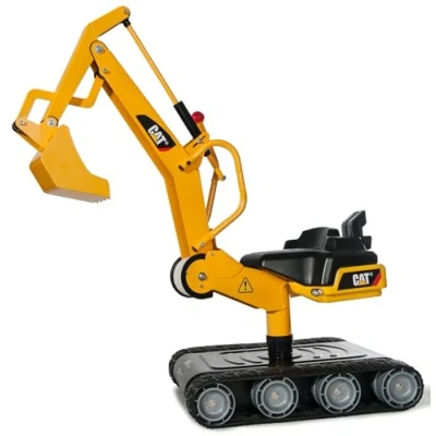 Afbeelding van Rolly Toys Rollydigger XL Graafmachine Cat 96 Cm Staal Geel