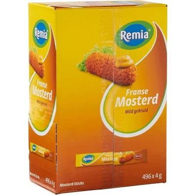 Afbeelding van Remia Franse Mosterd 496x 4g
