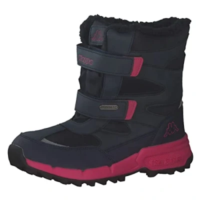 Afbeelding van Kappa unisex kinderlaarzen Tieners winterschoenen gevoerd 260903T Marine/Roze