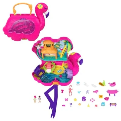 Afbeelding van Playset Polly Pocket Flamingo Surprises