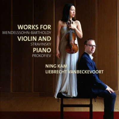 Afbeelding van Ning Kam &amp; Liebrecht Vanbeckevoort Works For Violin Piano (CD)