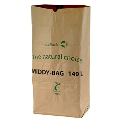 Afbeelding van All Green Paper Bags Bags, bruin, 1 stuk (1 stuk)