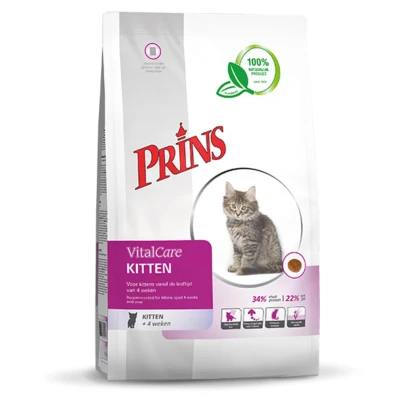 Afbeelding van Prins Vitalcare Kitten Kattenvoer 10 kg