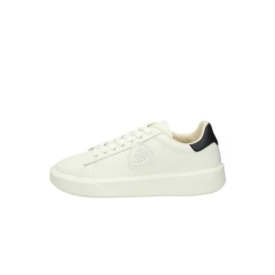 Afbeelding van Blauer BUCK Sneakers laag, Heren, Maat: 41, White/navy Leer/ synthetisch