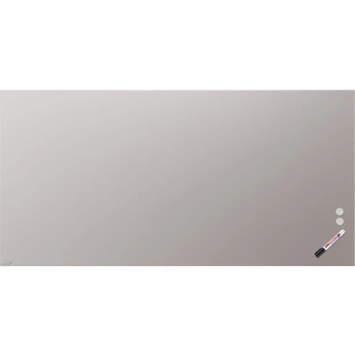 Afbeelding van Legamaster mat glasbord 100x200cm Warm Grey (met rechte hoek)