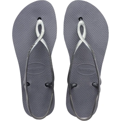 Afbeelding van Havaianas Luna Flatform Slippers Grijs