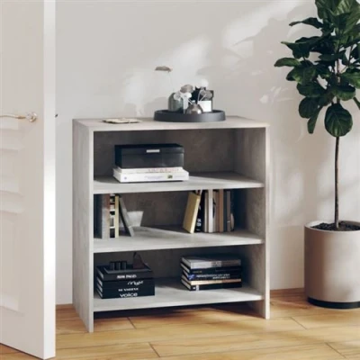 Afbeelding van vidaXL Dressoir 70x40,5x75 cm bewerkt hout betongrijs