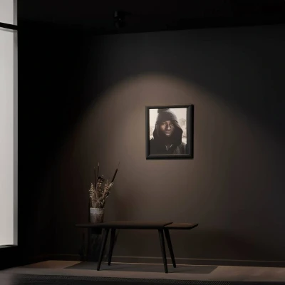 Afbeelding van LOOM DESIGN Aim LED plafondspot 1 lamp zwart