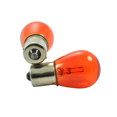 Afbeelding van HABILL AUTO 10 halogeenlampen BA15S/P21W oranje 12V/21W S25