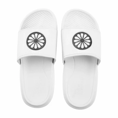 Afbeelding van Slides Slippers Dames White 100 37 Wit Badslippers